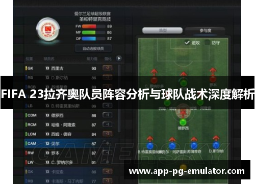 FIFA 23拉齐奥队员阵容分析与球队战术深度解析